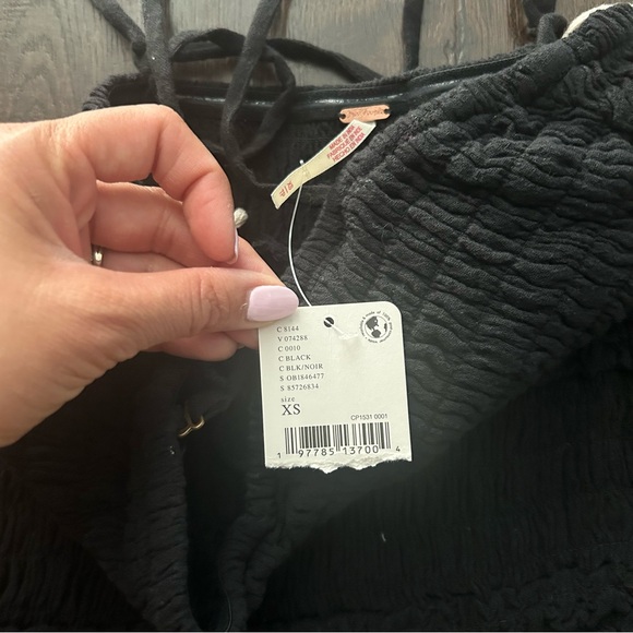 ⛔️SOLD⛔️New! Free People drop waist Black Dress - Picture 3 of 7